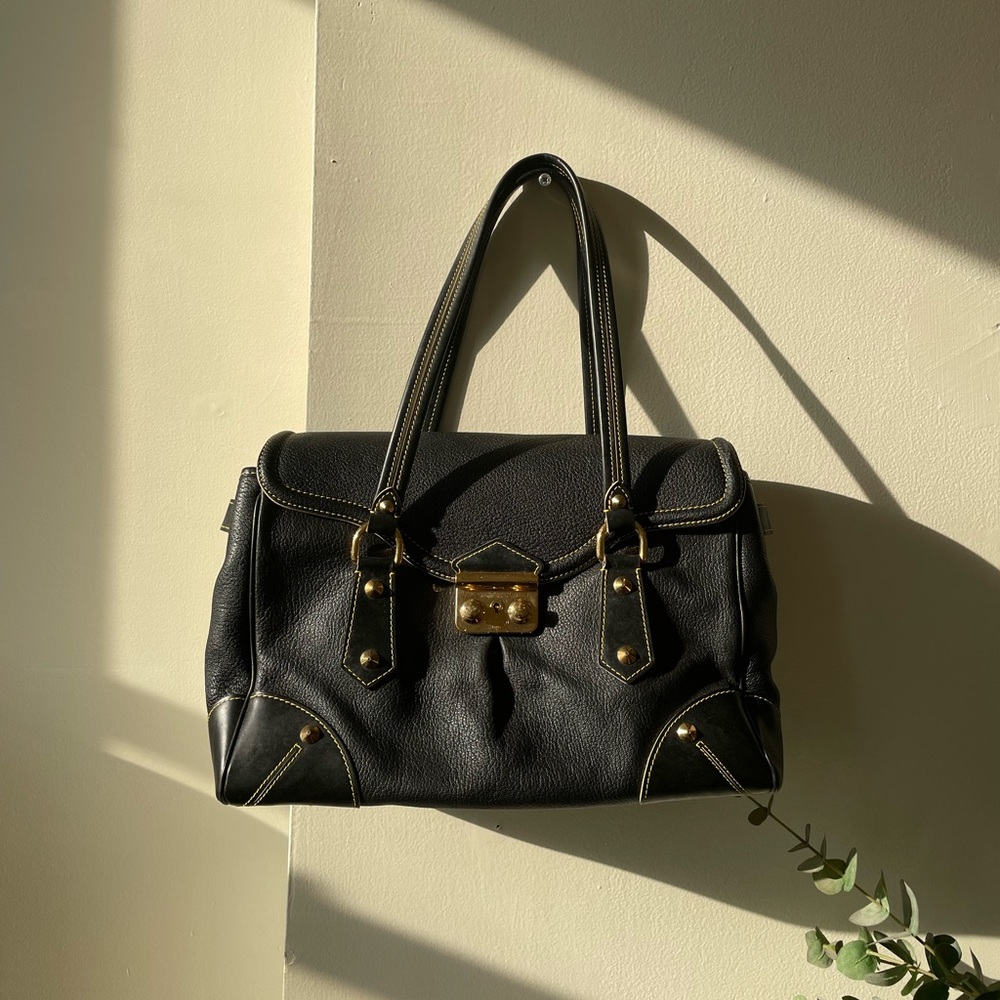 SOLD Louis Vuitton L’ Absolu De Voyage Noir Suhali Satchel Large - Picture 1 of 16